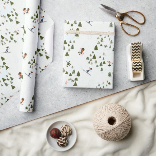 Het sneeuwt! cadeaupapier (Crafts)