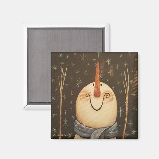 Het sneeuwt magneet (Voorkant / Achterkant)