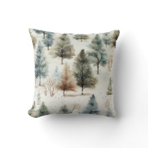 Het sneeuwt op brandbomen -