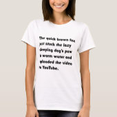Het Snel Bruine Vos Net Vast... Pangram T-Shirt (Voorkant)