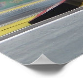 Het snelste meisje in het poster van de stad (Hoek)