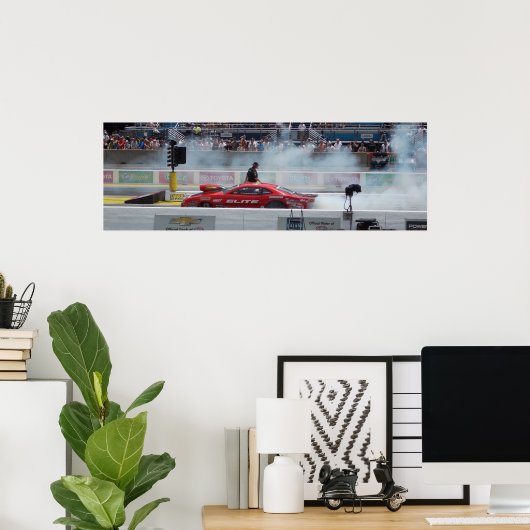 Het snelste meisje in het poster van de stad (Thuiskantoor)