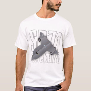 Het snelste supersonische spionagevliegtuig: SR-71 T-shirt