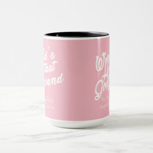 Het snelste Vriendin ter wereld Mok (Midden)