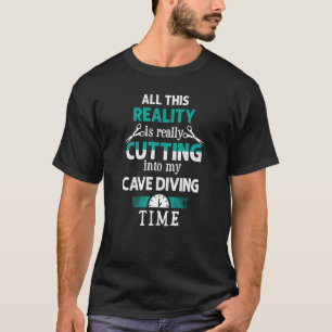 Het snijden in Mijn het Duiken van de Tijd van de  T-shirt