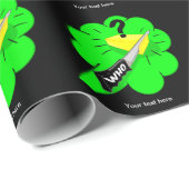 Het snijden van de kaas scheet slang cadeaupapier (Rol Hoek)