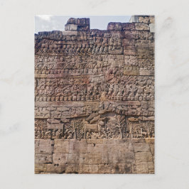 Het Snijden van de muur de Scène van de Kunst, Briefkaart