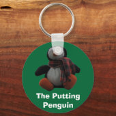 Het snijpinguïn sleutelhanger (Voorkant)