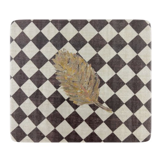 Het snijvlak van de gulden lef Diamond Snijplank (Voorkant)