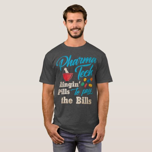 Het snoeien pillen om de Farmacie van Bills te bet T-shirt (Voorkant volledig)