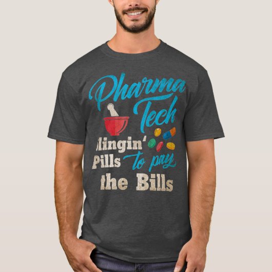 Het snoeien pillen om de Farmacie van Bills te bet T-shirt (Voorkant)