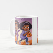 Het snoep gaat nergens heen! koffiemok (Voorkant links)