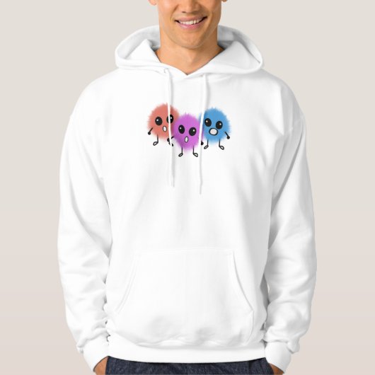 Het Snoep van Cotton Crew Hoodie (Voorkant)