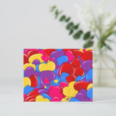 Het Snoep van de beoordeling Gedekte Valentijn Cho Feestdagenkaart (Staand voorkant)