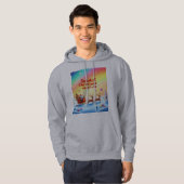 Het Snoep van de Kerstman Hoodie (Voorkant volledig)