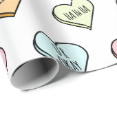 Het Snoep van de Sarcastische Valentijn Cadeaupapier (Rol Hoek)