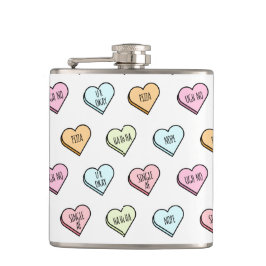 Het Snoep van de Sarcastische Valentijn Heupfles