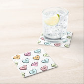 Het Snoep van de Sarcastische Valentijn Kartonnen Onderzetters (Insitu)