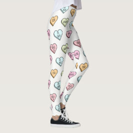 Het Snoep van de Sarcastische Valentijn Leggings