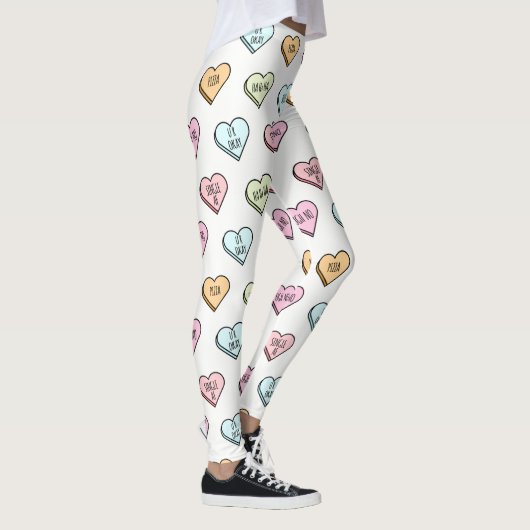 Het Snoep van de Sarcastische Valentijn Leggings (Rechts)
