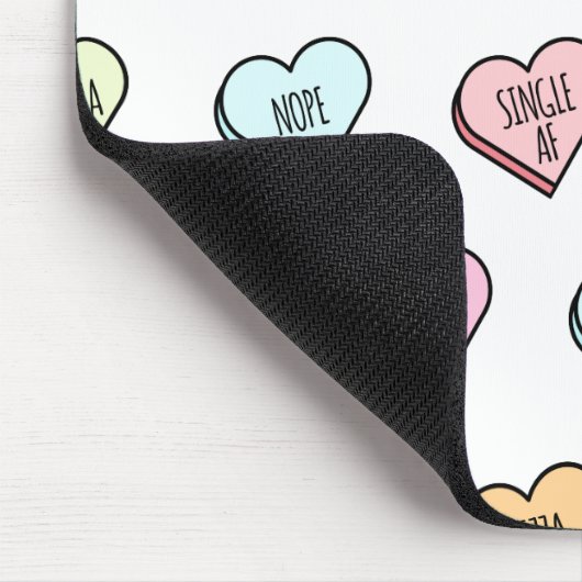 Het Snoep van de Sarcastische Valentijn Muismat (Hoek)