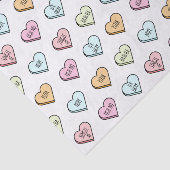 Het Snoep van de Sarcastische Valentijn Tissuepapier (Detail)