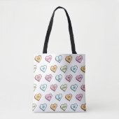 Het Snoep van de Sarcastische Valentijn Tote Bag (Voorkant)