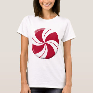 Het Snoep van de Streep van de Werveling van de T-shirt