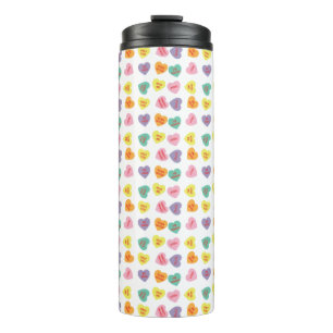 Het Snoep van het gesprek Harten Tumbler Thermosbeker