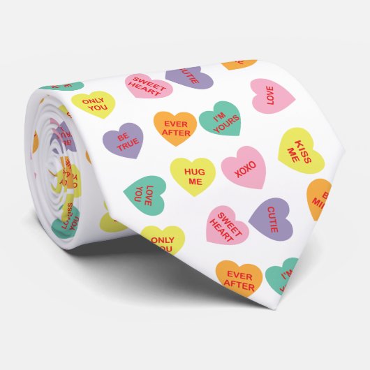 Het Snoep van het Gesprek Stropdas (Opgerold)