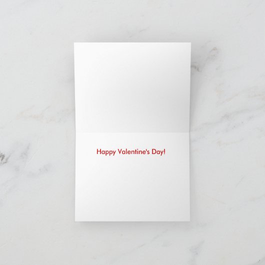 Het Snoep van Valentijn - de Kaart van Valentijn (Binnen)