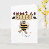 Het Snoepje van de bij als T-shirts en Giften van Kaart (Gele Bloem)