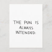 Het snoer is altijd bedoeld briefkaart (Voorkant)