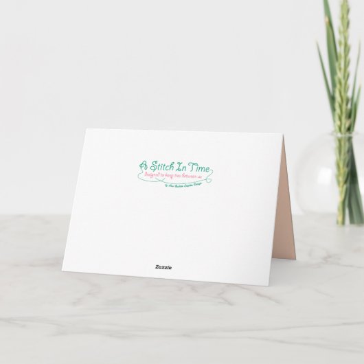 Het snorren-fect-snorren Katje Valentijn Feestdagen Kaart (Achterkant)