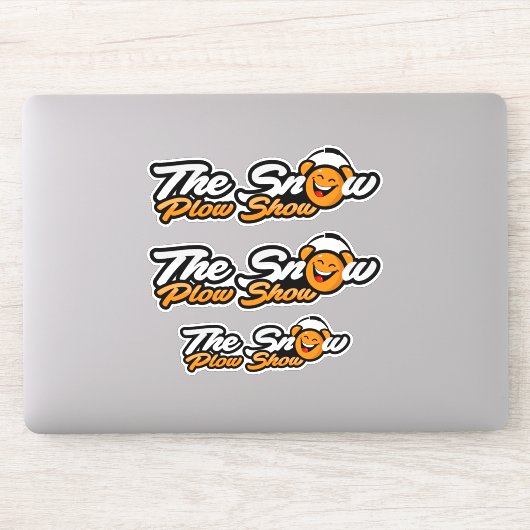 Het Snow Plough Show Sticker (Computer)