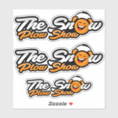 Het Snow Plough Show Sticker (Vel)