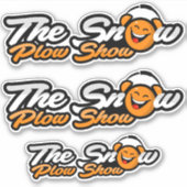 Het Snow Plough Show Sticker (Voorkant)