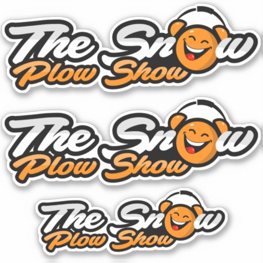 Het Snow Plough Show Sticker (Voorkant)
