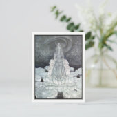 Het Snow Queen's Palace van Edmund Dulac Briefkaart (Staand voorkant)