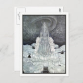 Het Snow Queen's Palace van Edmund Dulac Briefkaart (Voorkant / Achterkant)