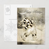 Het Snowman Briefkaart van gisteren (Voorkant / Achterkant)