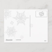 Het Snowman Briefkaart van gisteren (Achterkant)