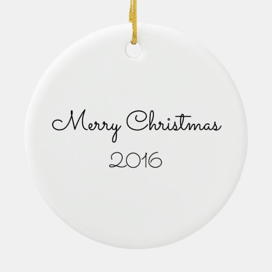 Het Snowman Face bevroeden Keramisch Ornament (Achterkant)