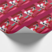 Het Snowman Wrapping Paper forceren Cadeaupapier (Hoek)