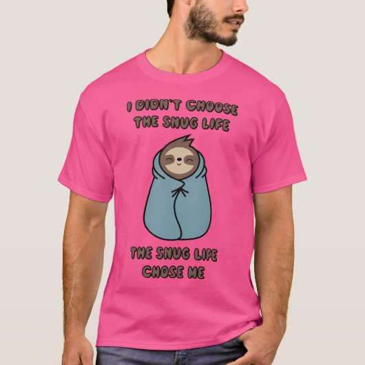 Het snuffelleven koos me t-shirt (Voorkant)