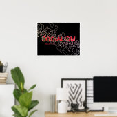 Het socialisme is gebouwd om te falen poster (Thuiskantoor)