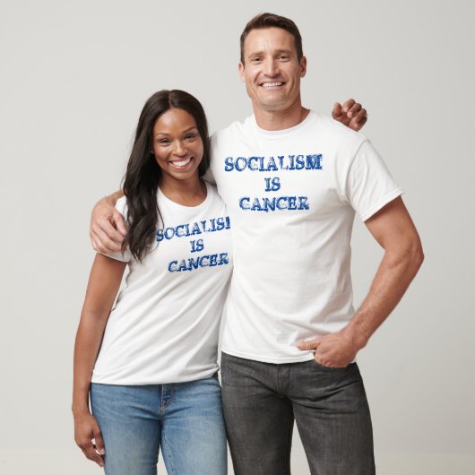 Het socialisme is kanker t-shirt (Unisex)