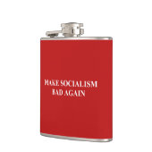 Het socialisme weer slecht maken heupfles (Links)