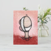 Het soepele Wenskaart Kaart (Staand voorkant)