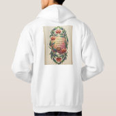 Het Soevereine Hart Hoodie (Achterkant)